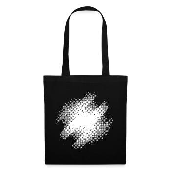 Bauhaus Burst Abstract - Stoffbeutel - Schwarz - Vorne