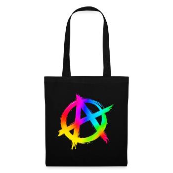 Anarchimulticolorz - Stoffbeutel - Schwarz - Vorne