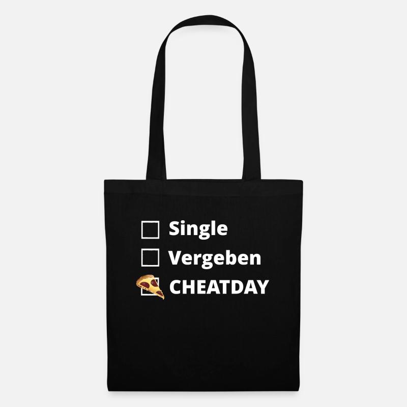 Cheatday - Stoffbeutel - Schwarz
