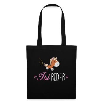 Isi Rider - Stoffbeutel - Schwarz - Vorne
