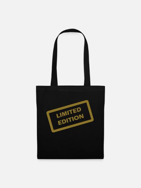limited edition - Stoffbeutel - Schwarz