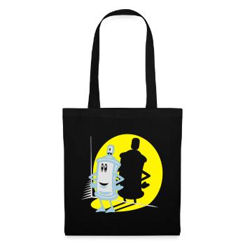 Spray and flex spotlight - Tote Bag - black - Front
