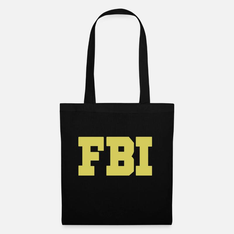 FBI - Stoffbeutel - Schwarz