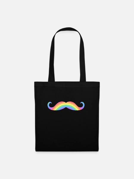 Rainbow Tash - Tote Bag - black