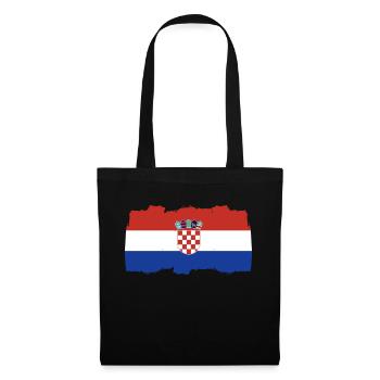 Croatia Serbian - Tote Bag - black - Front