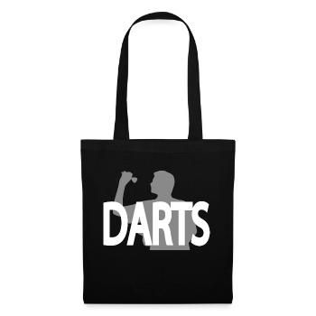 Darts Dart - Tote Bag - black - Front