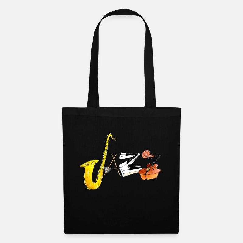 Jazz - Tote Bag - black
