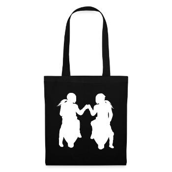 Girlfriends Biker Buddys Girls Motorcyclist - Tote Bag - black - Front