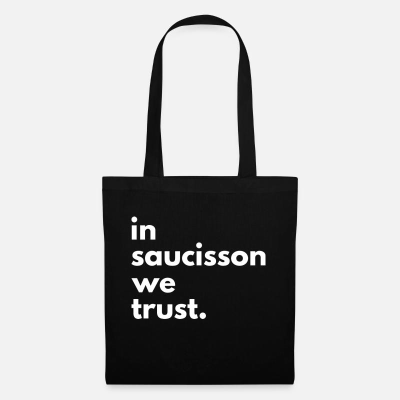 Saucisson Humor - Stoffbeutel - Schwarz
