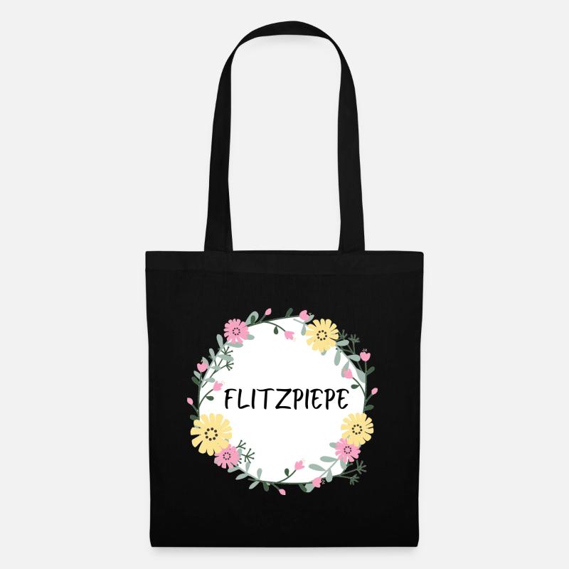 FlitzPiepe - Stoffbeutel - Schwarz