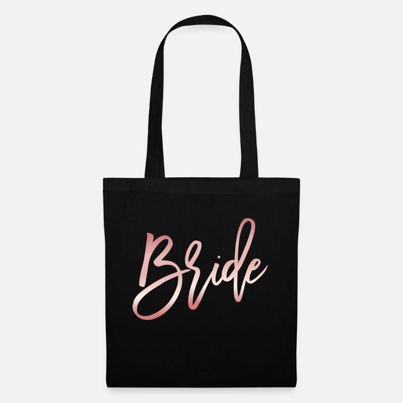 Bride - Stoffbeutel - Schwarz