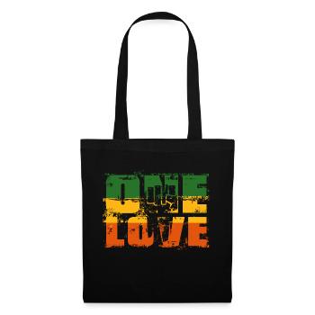 One Love Revolution Shirt - Tote Bag - black - Front