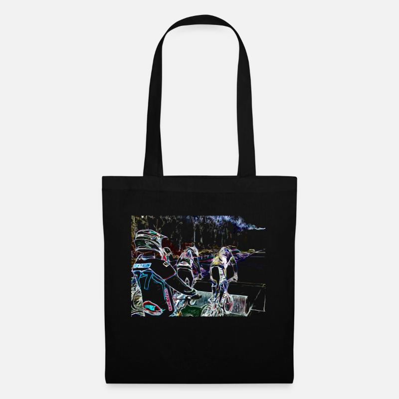 bmx - Tote Bag - black