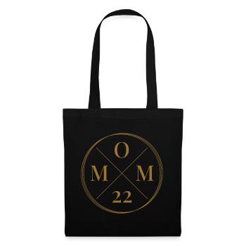 Maman 22 Annonce de grossesse Maman 2022 - Sac en tissu - noir - Devant