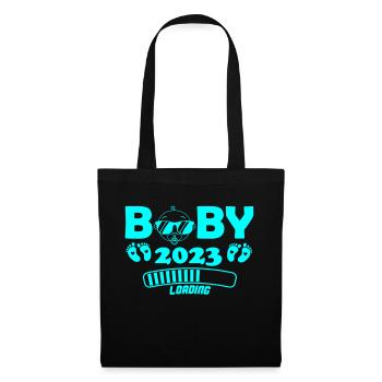 Chargement bébé 2023 - Sac en tissu - noir - Devant