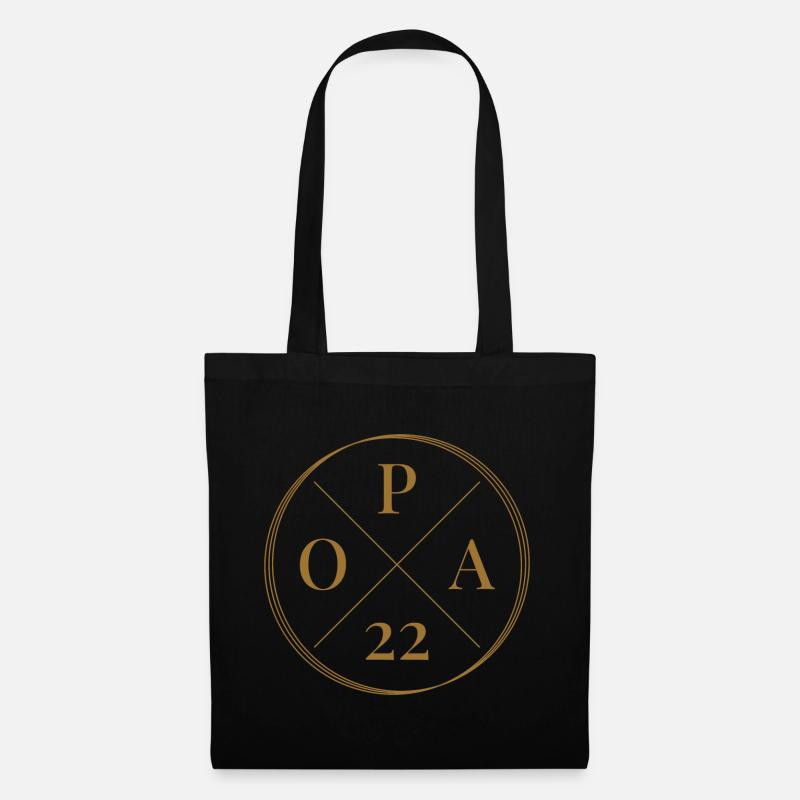 Opa 2022 - Stoffbeutel - Schwarz