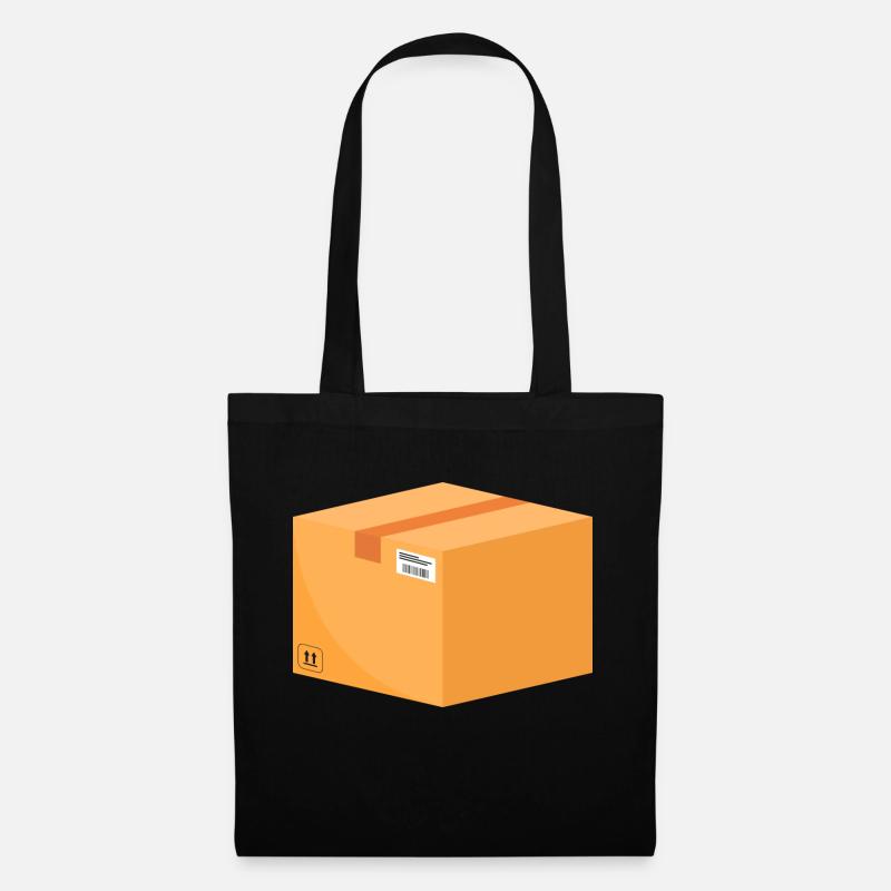 Commande de colis - Sac en tissu - noir