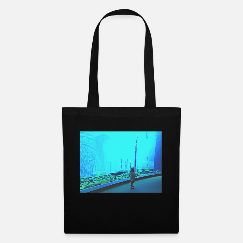 Turquoise - Tote Bag - black