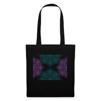 ornament - Tote Bag - black - Front