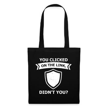 Conception de la cybersécurité pour les pirates informatiques et la cybersécurité - Sac en tissu - noir - Devant