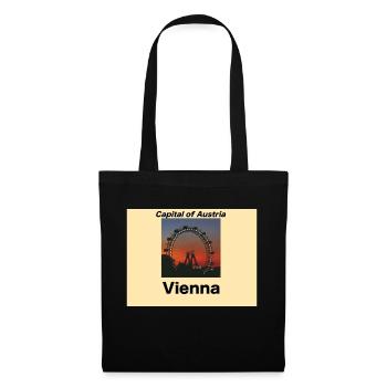 Vienna - Stoffbeutel - Schwarz - Vorne