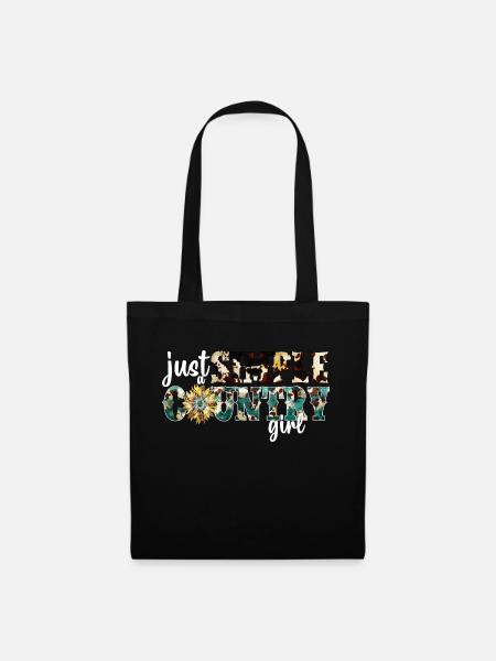 Musique country Rural Landei Country Musicien Maman - Sac en tissu - noir