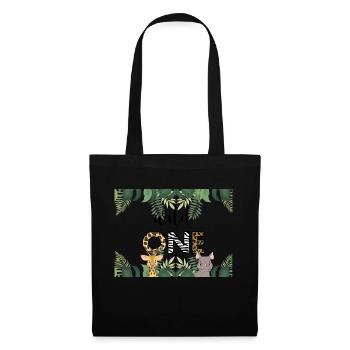 Sauvage un - Sac en tissu - noir - Devant