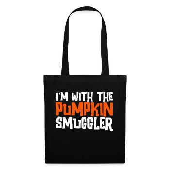 I'm With The Pumpkin Smuggler 2 - Stoffbeutel - Schwarz - Vorne