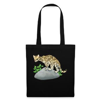 small ocelot - Tote Bag - black - Front