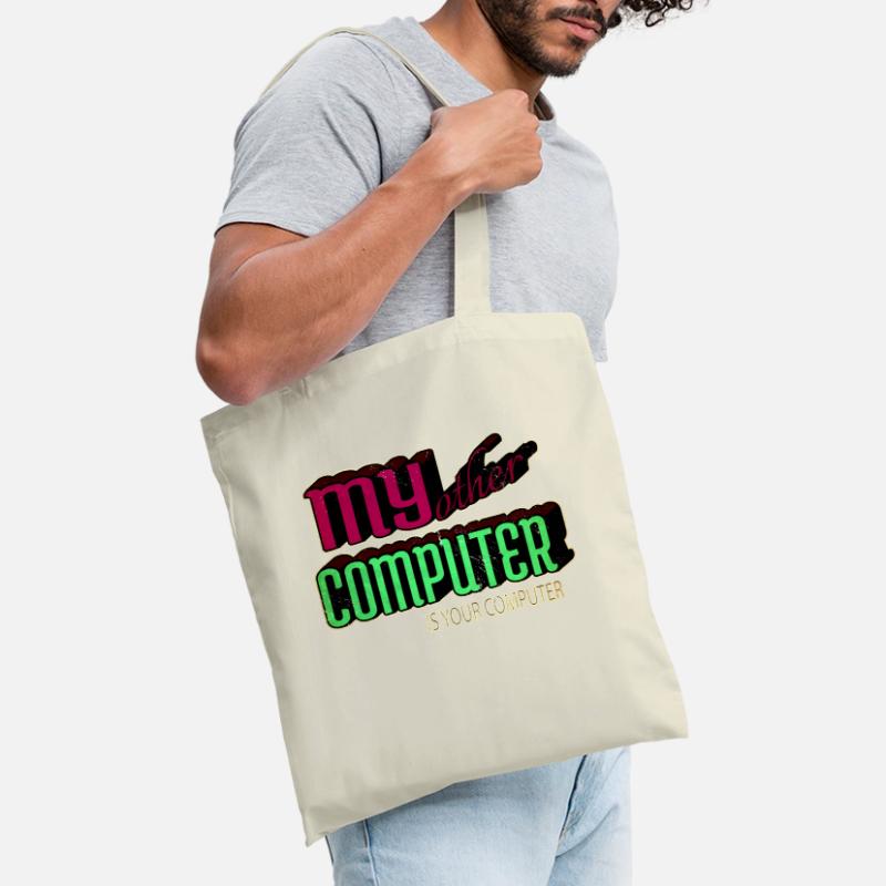 present hacking coding hacking computer Stoffbeutel