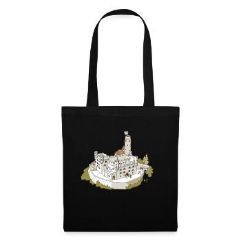 Château de Sunshine - Sac en tissu - noir - Devant
