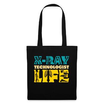 X-Ray Technologist Life - Stoffbeutel - Schwarz - Vorne