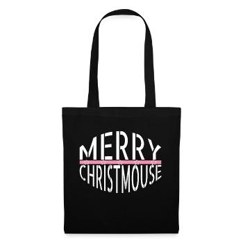 Cadavre Chambre Barbe Paroles Anniversaire Noël - Sac en tissu - noir - Devant