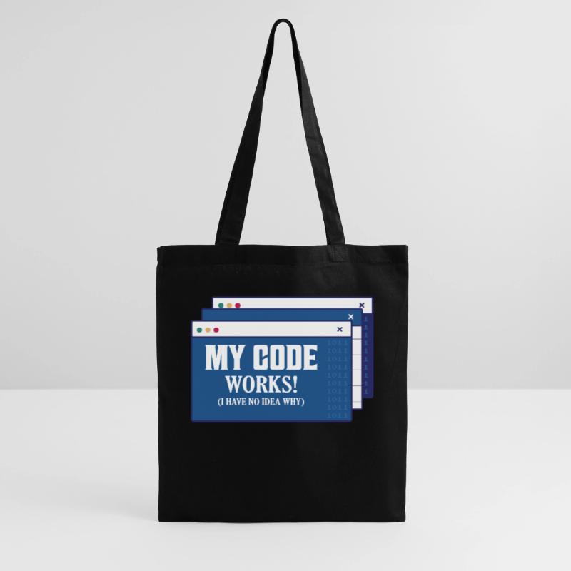 My Code Works! I Have No Idea Why Coding Software Stoffbeutel