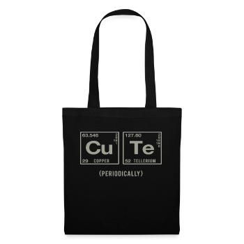 Funny saying for scientists - Tote Bag - black - Front