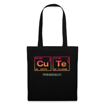 Funny saying for chemistry & physics nerds - Tote Bag - black - Front