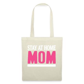 Stay At Home MOM Retro Working MOM T-Shirt - Tote Bag - nature - Front