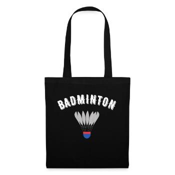 Badminton - Stoffbeutel - Schwarz - Vorne