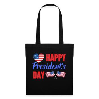 Bonne fête du président - Sac en tissu - noir - Devant