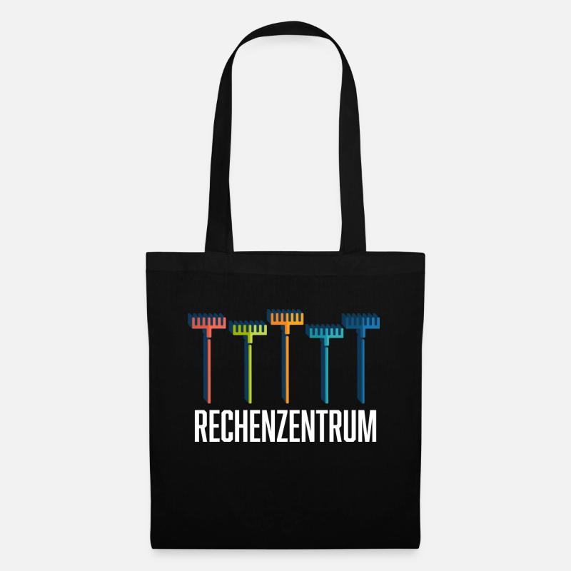 Rechenzentrum für IT- und / oder Garten Nerds - Stoffbeutel - Schwarz