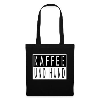lieblingshund lustig boxer haustier morgenmuffel - Stoffbeutel - Schwarz - Vorne