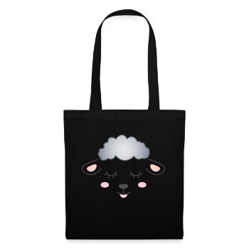Small sheep - Tote Bag - black - Front