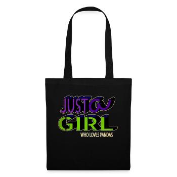 cadeau drôle dictons déclaration cool cadeau idée humour - Sac en tissu - noir - Devant