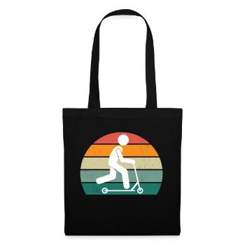 RetroScooter - Tote Bag - black - Front