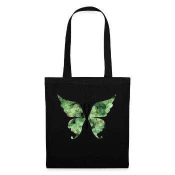 Butterfly green - Tote Bag - black - Front