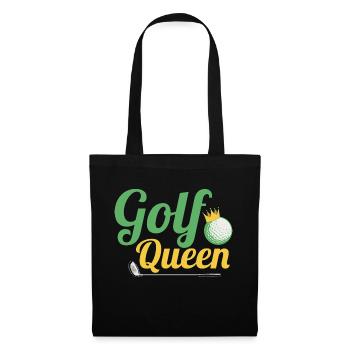 Golf Queen Par Tee Golfing - Tote Bag - black - Front