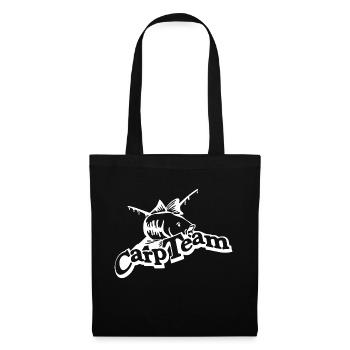 CARP TEAM CARPHUNTER KARPFEN ANGLER KARPFENANGLER - Stoffbeutel - Schwarz - Vorne