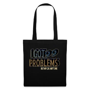 Gift Idea Guenon Funny Pet Black Cat Owner - Tote Bag - black - Front