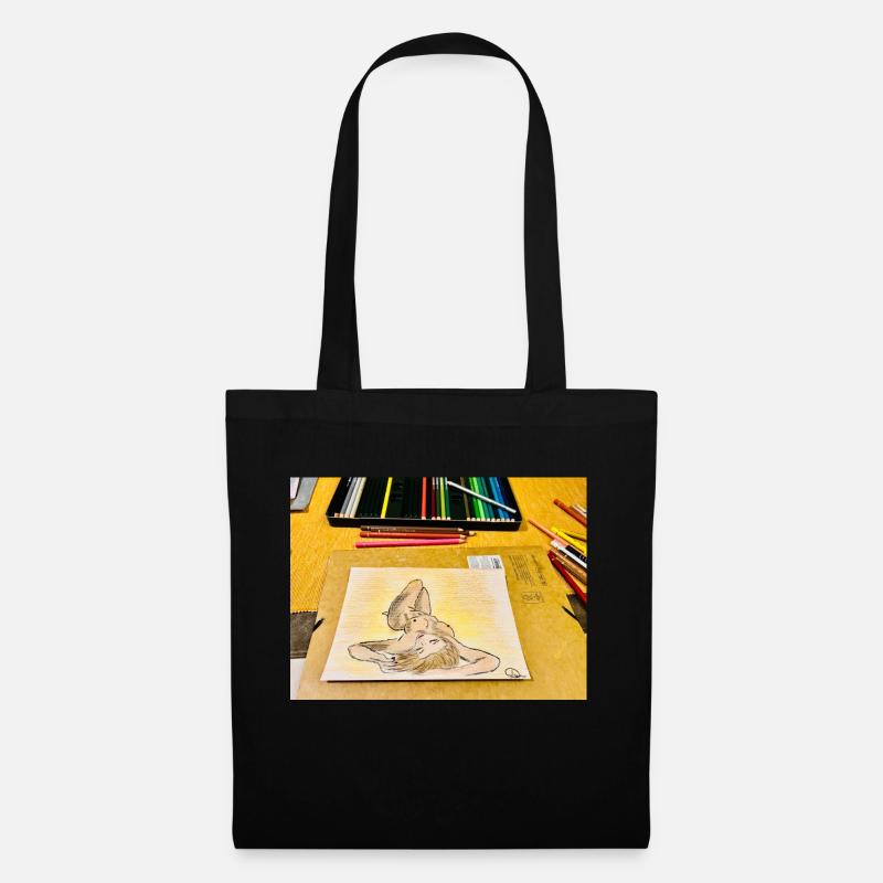 2C097180 2ECA 49FA 990E D15BD803BF86 - Sac en tissu - noir