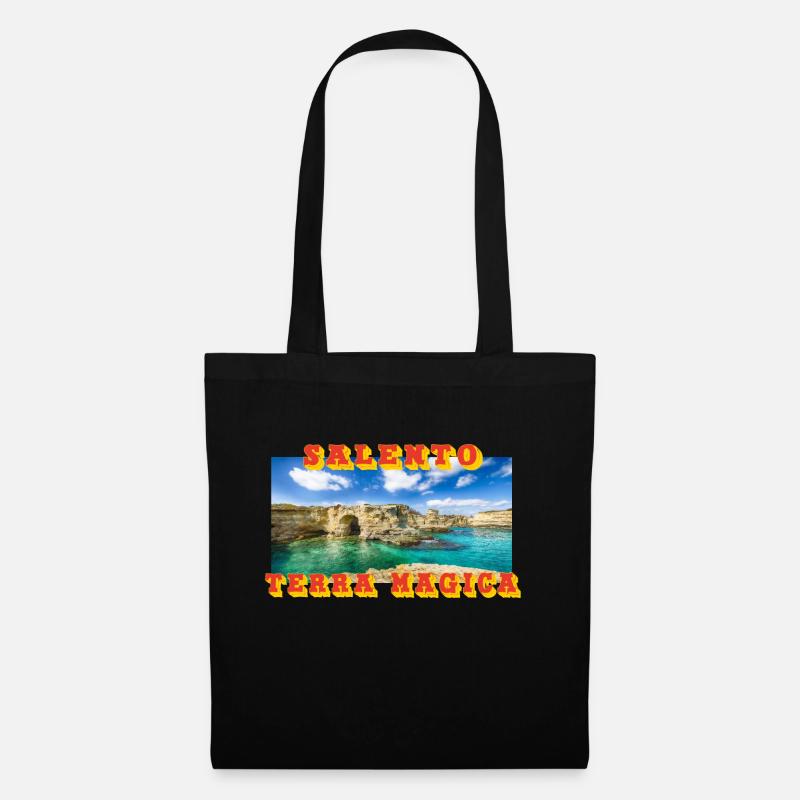 Salento Terra Magica - Sac en tissu - noir